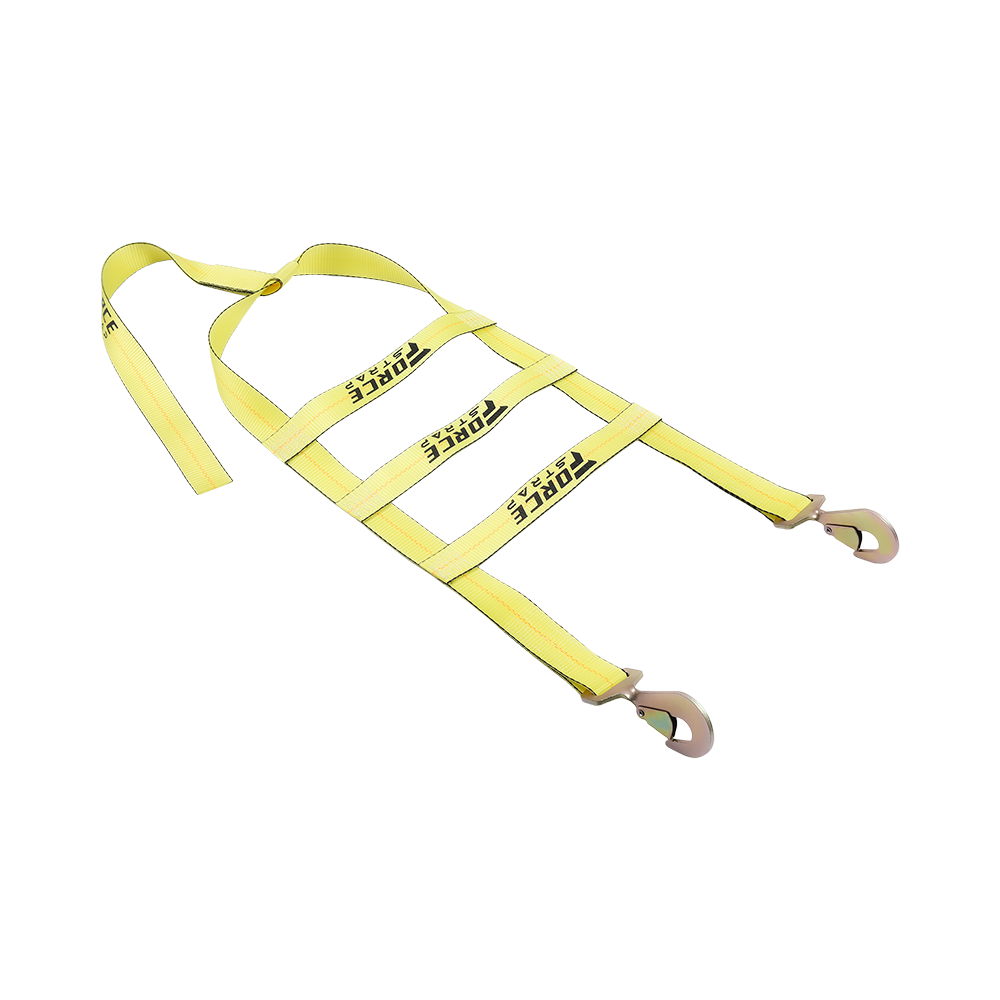 2 tommers Tow Dolly Basket Straps Justerbar Tow Dolly Wheel Net