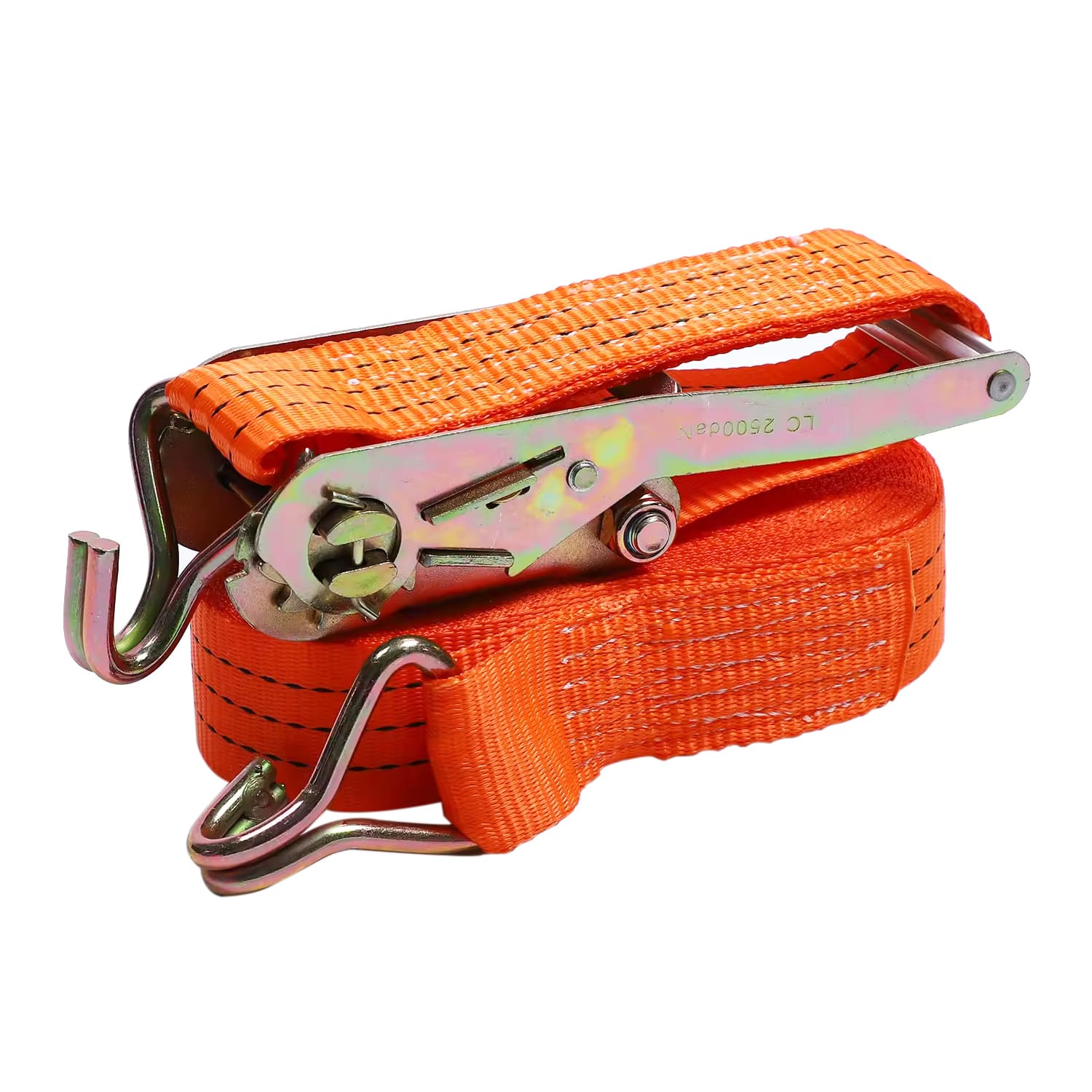 38mm 3t Colorer Sink Standard Håndtak Skralle Cargo Surring Strap