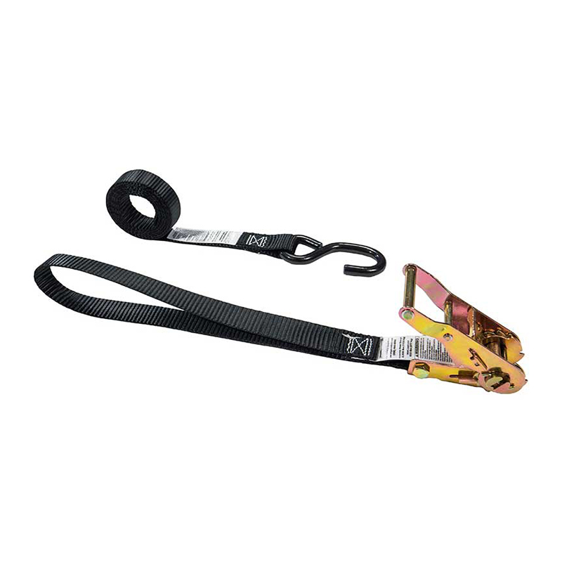 1''X 6' High Tenacity Motorsykkel Ratchet Binder stropp med 12' sydd løkke