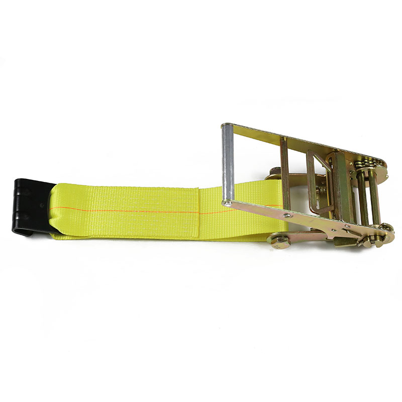 4-tommers polyester lastestropper for flatbed-tilhengere
