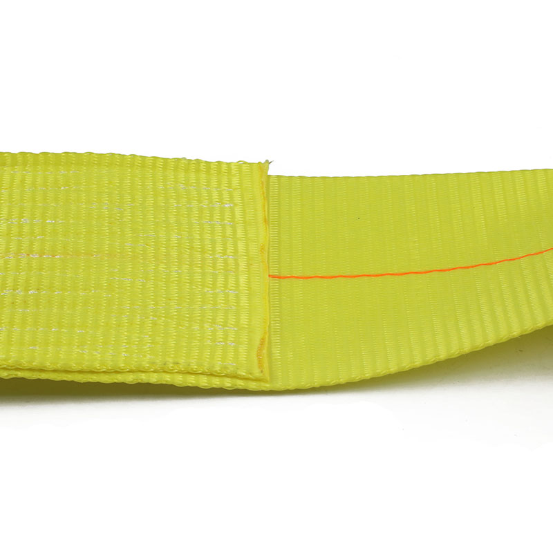 4-tommers polyester lastestropper for flatbed-tilhengere
