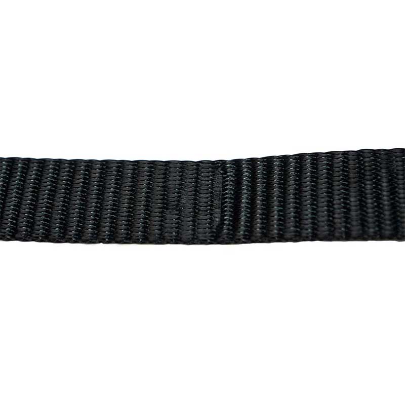 1 X 10' svart endeløs skrallestropp