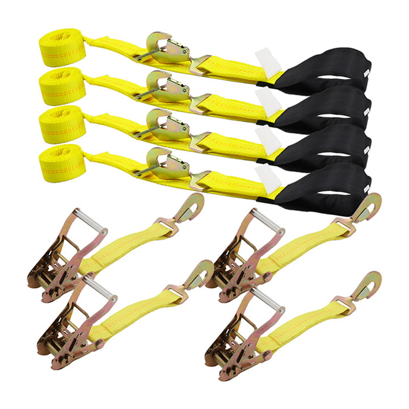 Carrier Strap 10000lbs Car Hauler Wheel