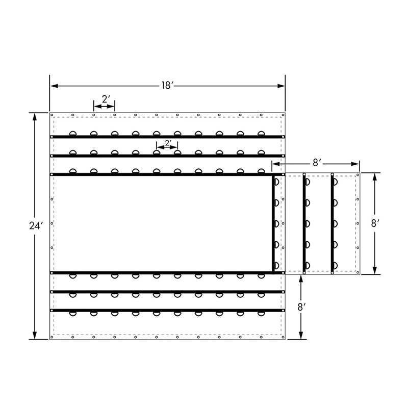 Heavy-Duty trelast presenninger